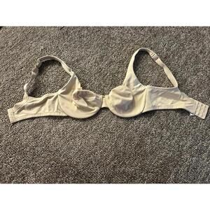 Beige Underwire Bra Size 36C by Fashion Bug - VINTAGE